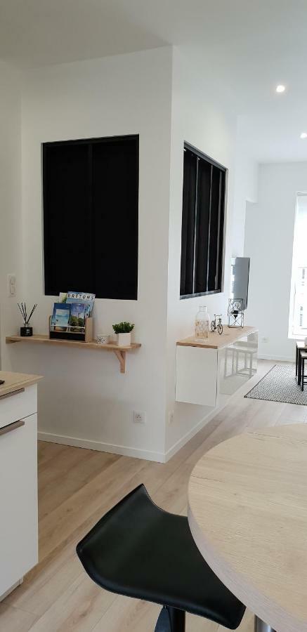 Le P'Tit Atelier, Terrasse Privative Lägenhet Lorient Exteriör bild