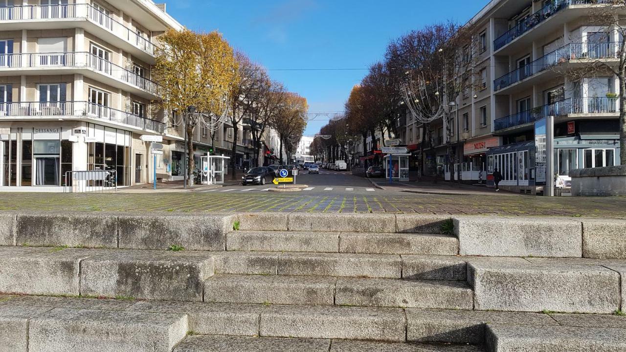 Le P'Tit Atelier, Terrasse Privative Lägenhet Lorient Exteriör bild